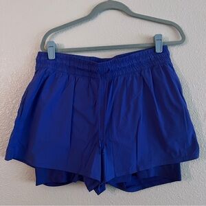 Spyder Women's Blue running Shorts Size XL